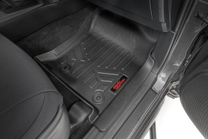 Toyota 4Runner Floor Mats - Front and Rear - Rough Country - Heavy Duty Floor Mats - '13-'23